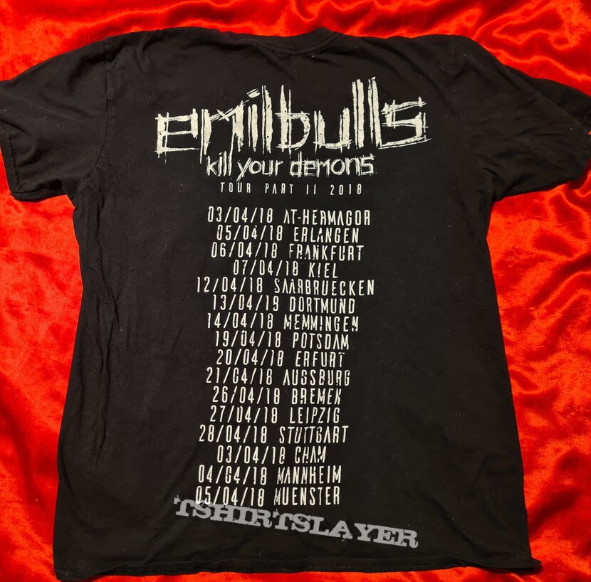 EMIL BULLS Kill Yours Demons Tour Part II 2018 | TShirtSlayer TShirt and  BattleJacket Gallery