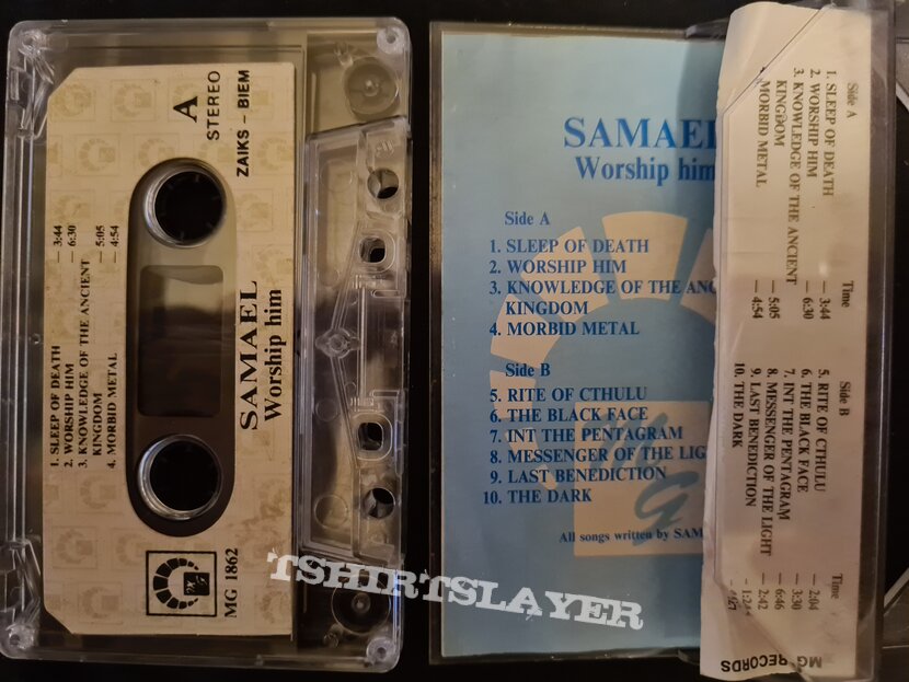 SAMAEL Worship Him tapes        