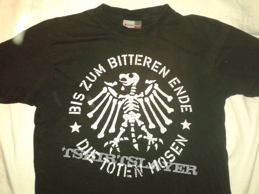 DIE TOTEN HOSEN Bis Zum Bitteren Ende | TShirtSlayer TShirt and  BattleJacket Gallery