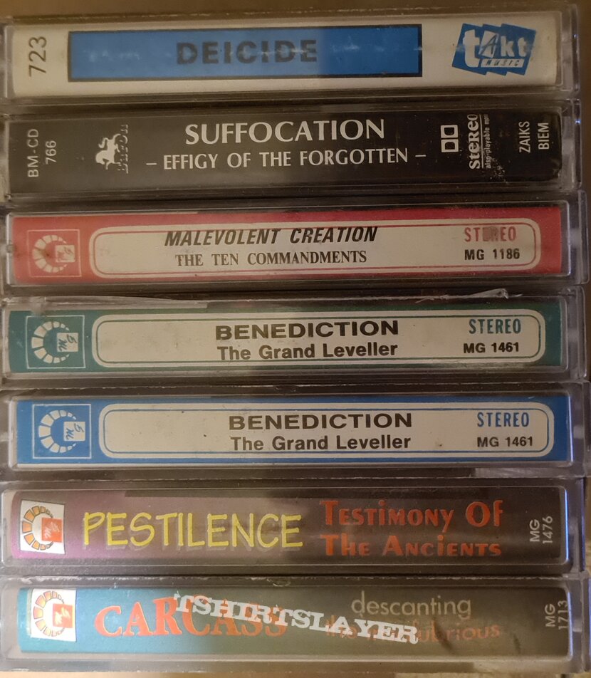 Carcass DEATH METAL tapes      