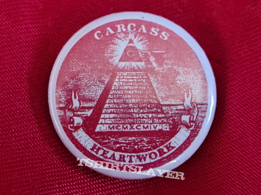 CARCASS button badge