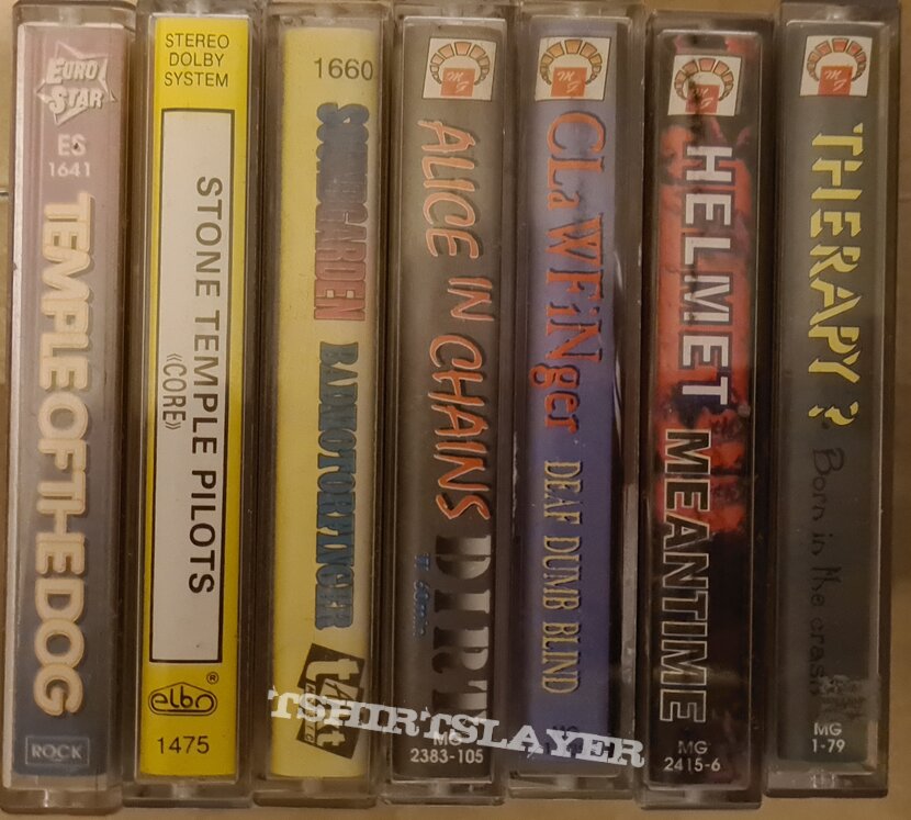 Soundgarden Grunge tapes