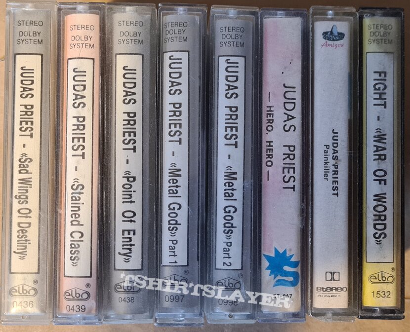 JUDAS PRIEST tapes               