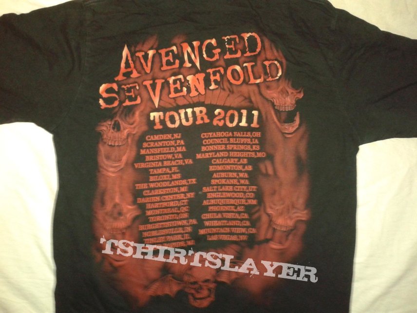 AVENGED SEVENFOLD The Price Of Evil Tour 2011