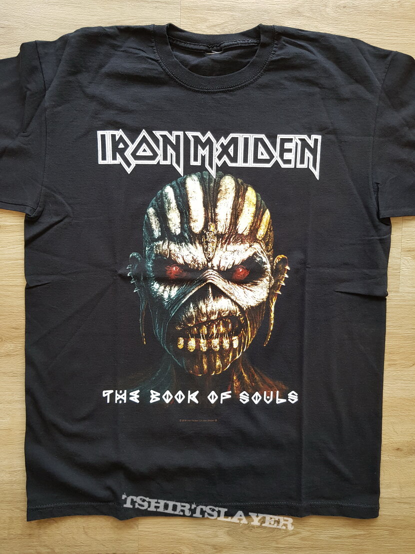 iron maiden - the book of souls world tour 2016 - tshirt