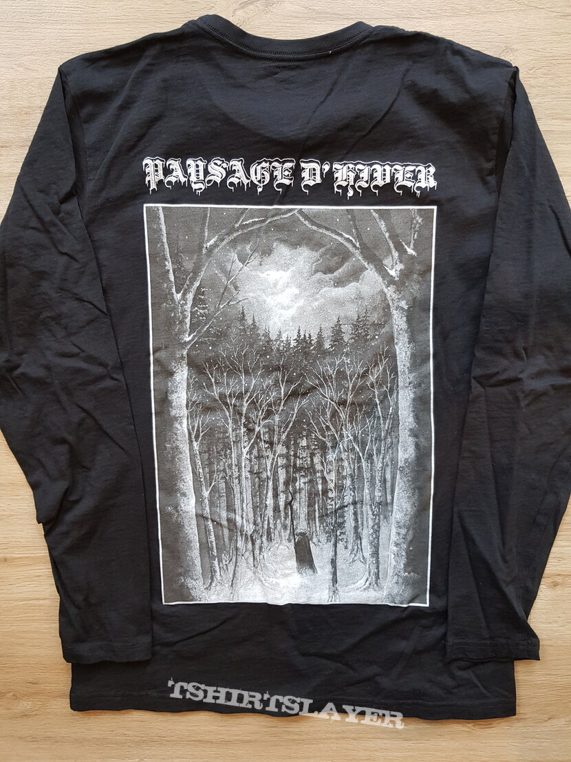 paysage d&#039;hiver - im wald - tshirt