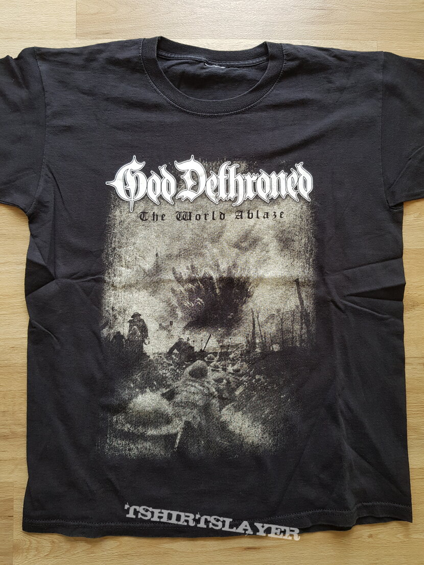 god dethroned - the world ablase - tshirt