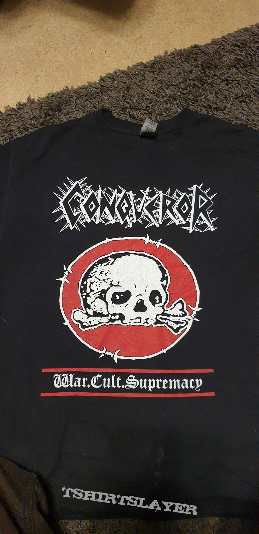 conqueror - war.cult.supremacy shirt. | TShirtSlayer TShirt and ...