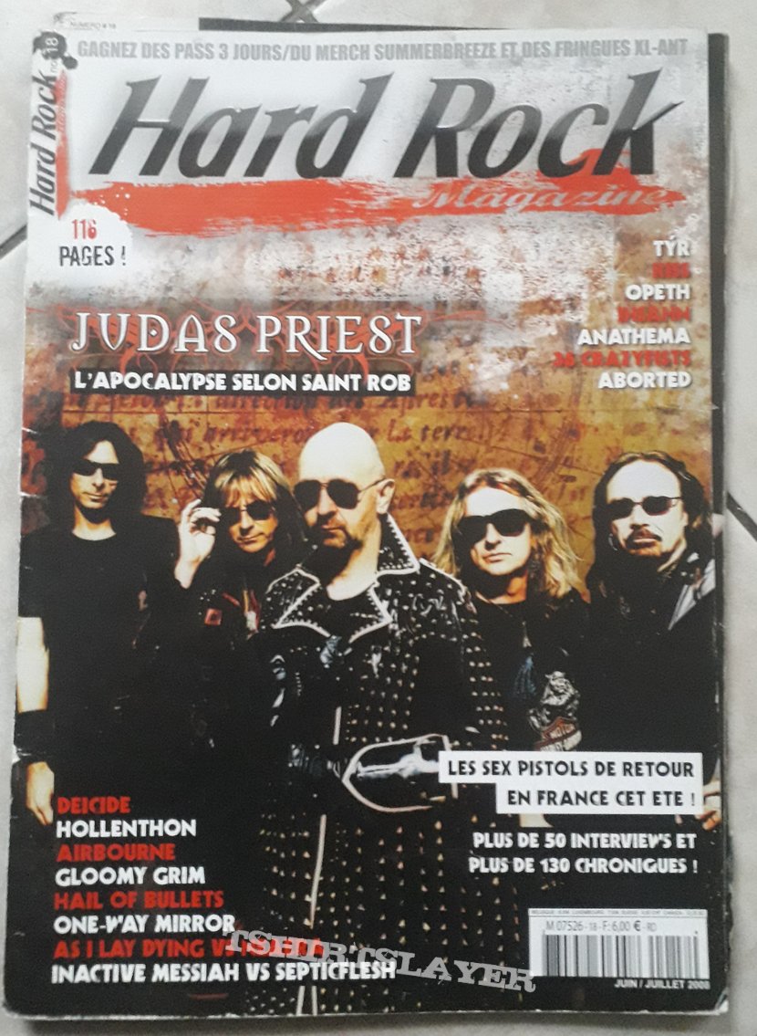 Judas Priest Hard Rock Magazine N 18