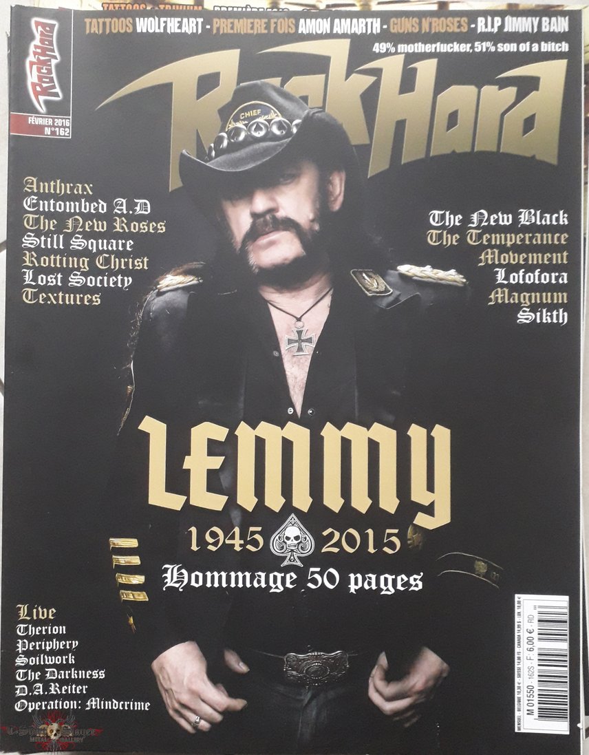 Motörhead Rock Hard N 162