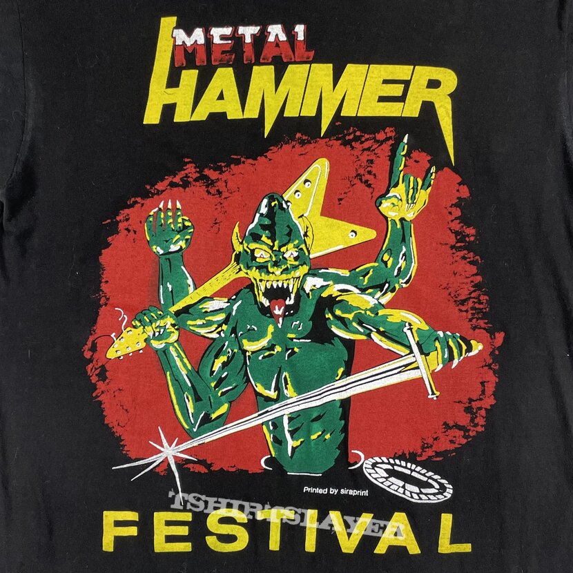 Metallica 1985 Metal Hammer Festival T-shirt | TShirtSlayer TShirt and  BattleJacket Gallery