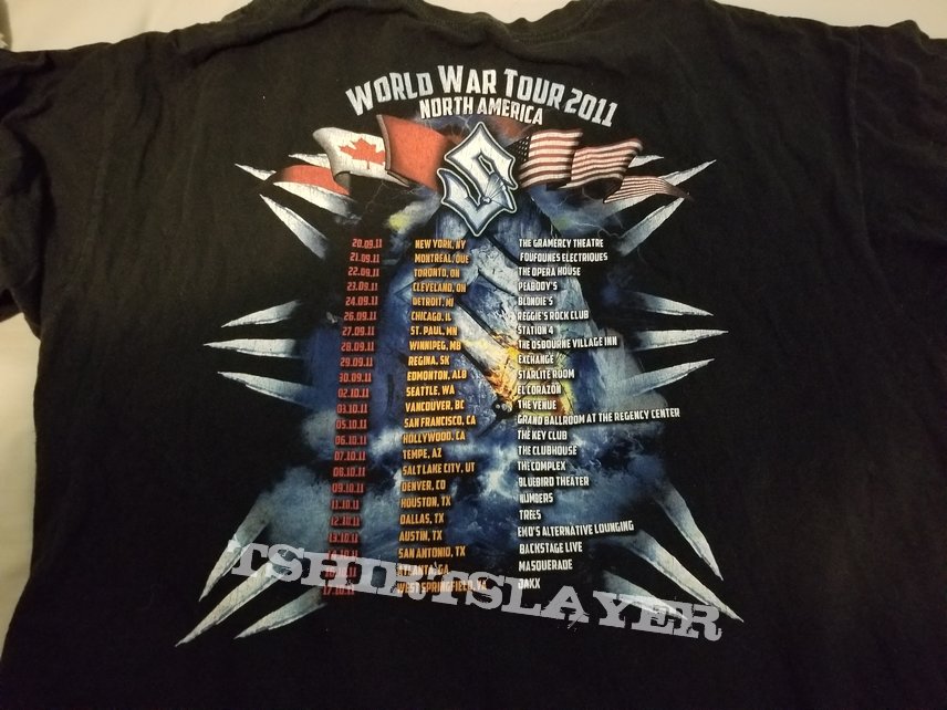 Sabaton - World War North America tour shirt