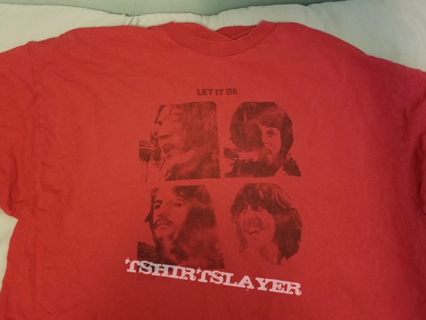 The Beatles - Let It Be red shirt