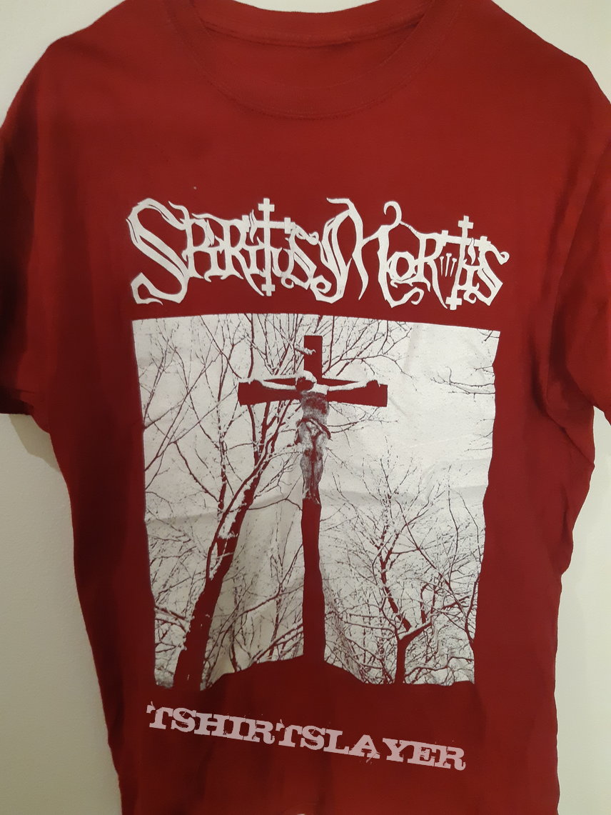 Spiritus Mortis - &quot;Crusifixion in Finnish Early Winter Woods&quot; RED TS