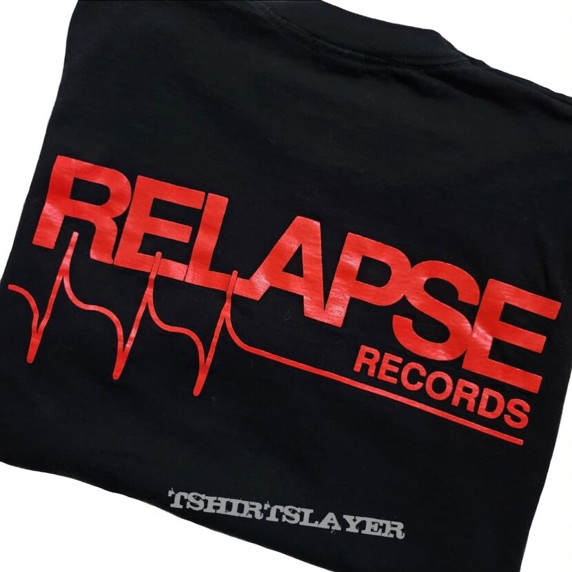 Mortician • Mortal Massacre Relapse Records repress short sleeve (XL) 1997