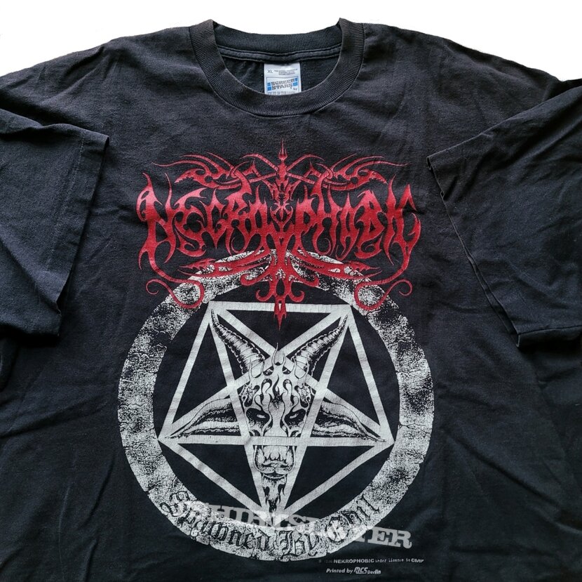 Necrophobic Spawned by Evil short sleeve (XL) Screen Stars 1996