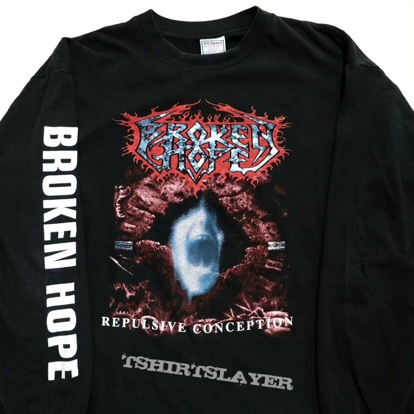 Broken Hope • Repulsive Road Trip 1995 tour long sleeve (XL) 1995