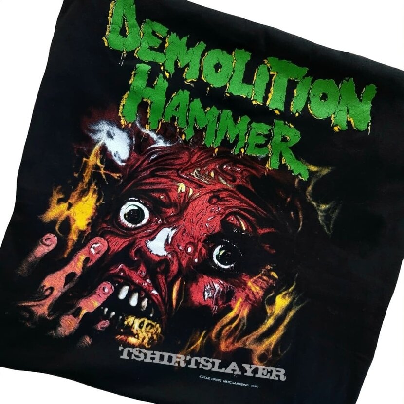 Demolition Hammer • Tortured Existence • Gore and Agony all over Europe Tour 1990 (XL) Blue Grape Merchandising 1990