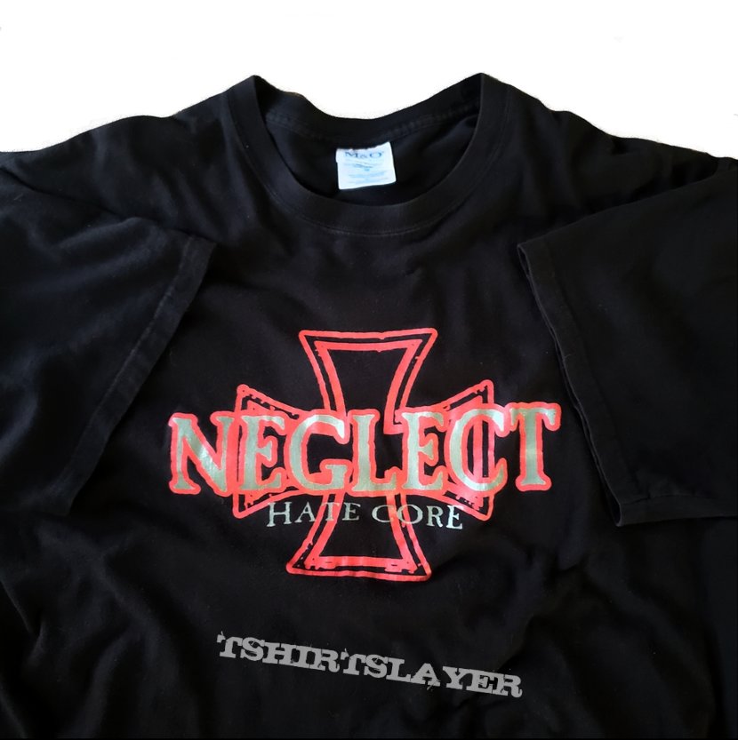 Neglect I&#039;m not wasting my life. My life is wasting me. short sleeve (XL) black. M&amp;O Knits 2003