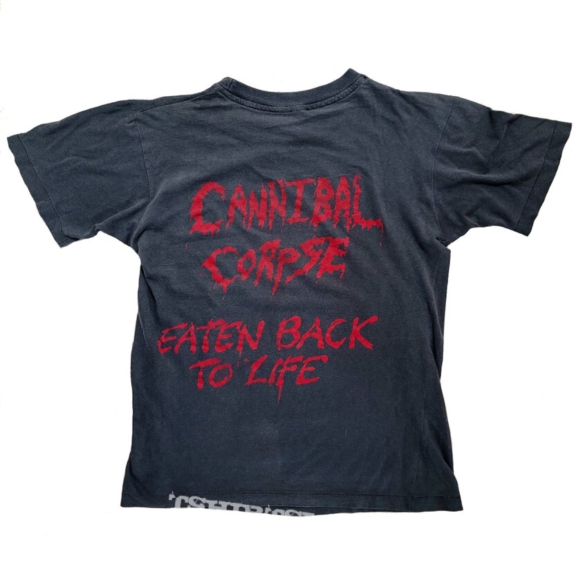 Cannibal Corpse Eaten Back to Life (boot) short sleeve (L) early 90s