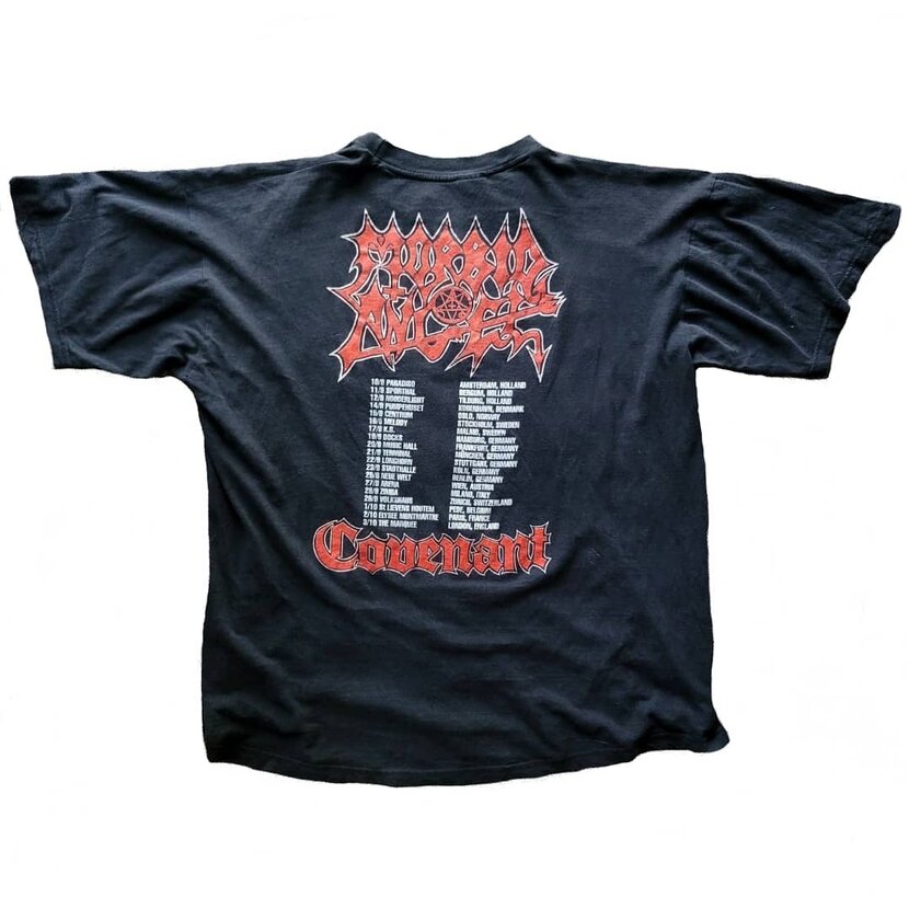 Morbid Angel Covenant Euro tour short sleeve (XL) 1993