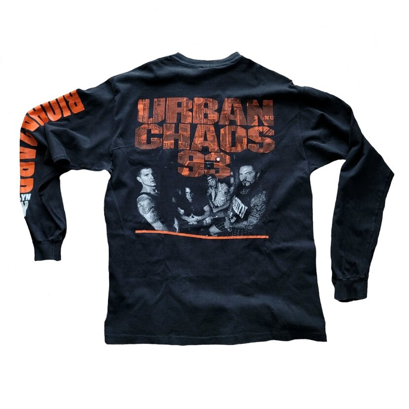 Biohazard Urban Discipline • Urban Chaos 93 long sleeve (L) black. Winterland 1993