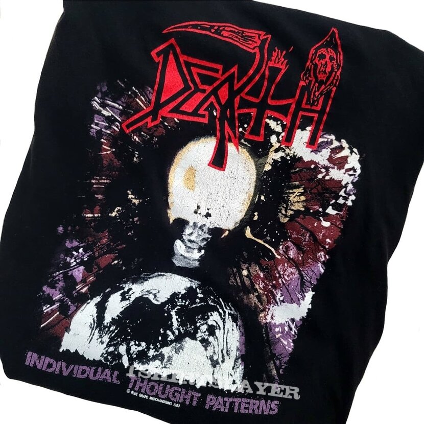 Death Individual Thought Patterns short sleeve (L) Direct Merchandising 1993