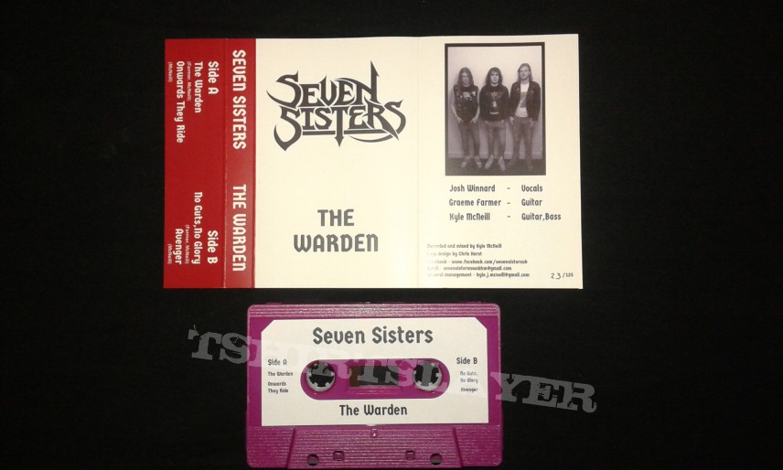 Seven Sisters - The Warden (Demo Tape) limited