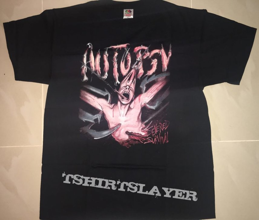 Autopsy - Severed Survival, Maryland Deathfest event dated shirt
