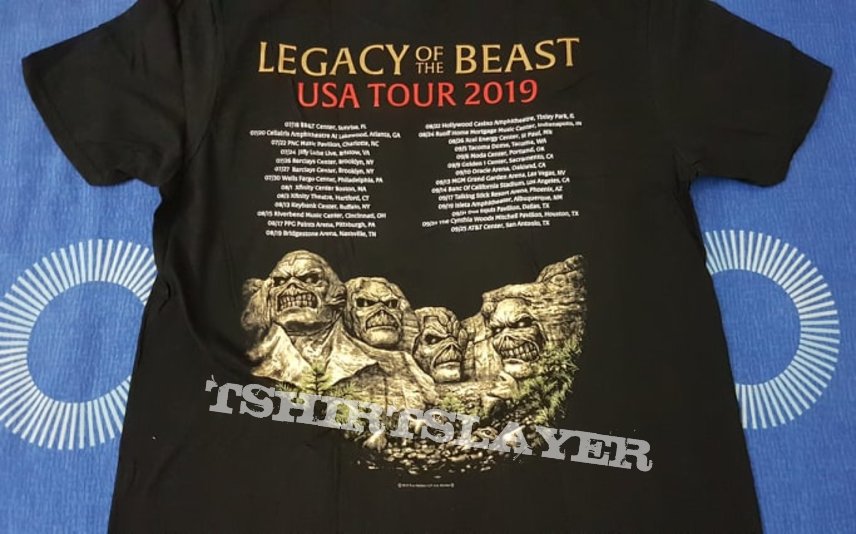 OG Iron Maiden  - Legacy of the Beast US tour 2019