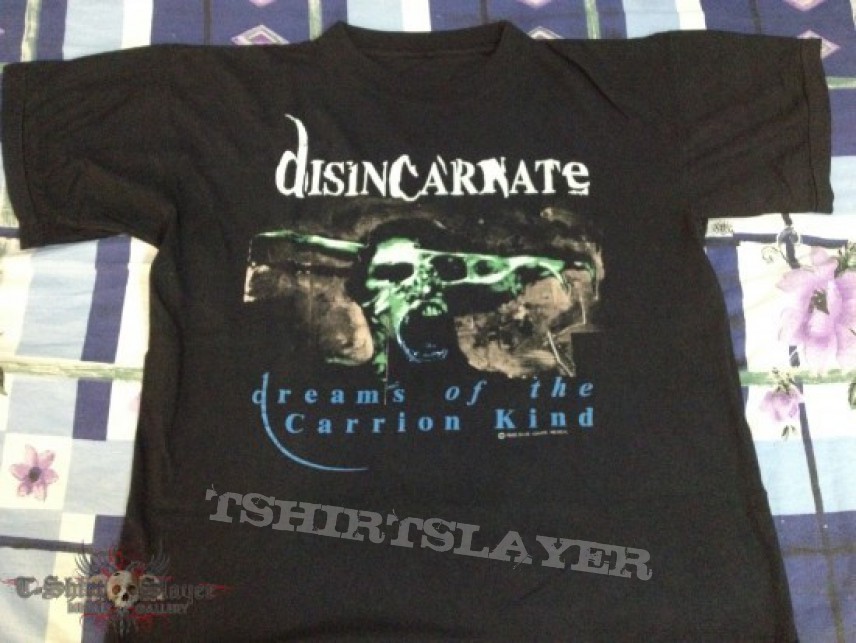 TShirt or Longsleeve - Disincarnate - Dreams of the Carrion kind 1993 Short Sleeve Original