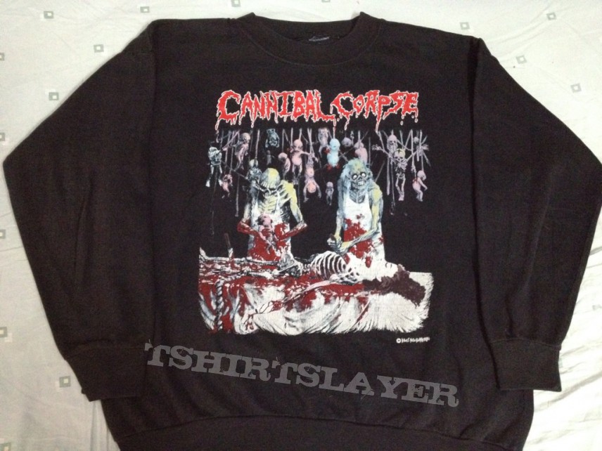 TShirt or Longsleeve - Cannibal Corpse - Butchered at birth European tour 1992 Original TShirt or Longsleeve - Cannibal Corpse - Butchered at birth European tour 1992 Original