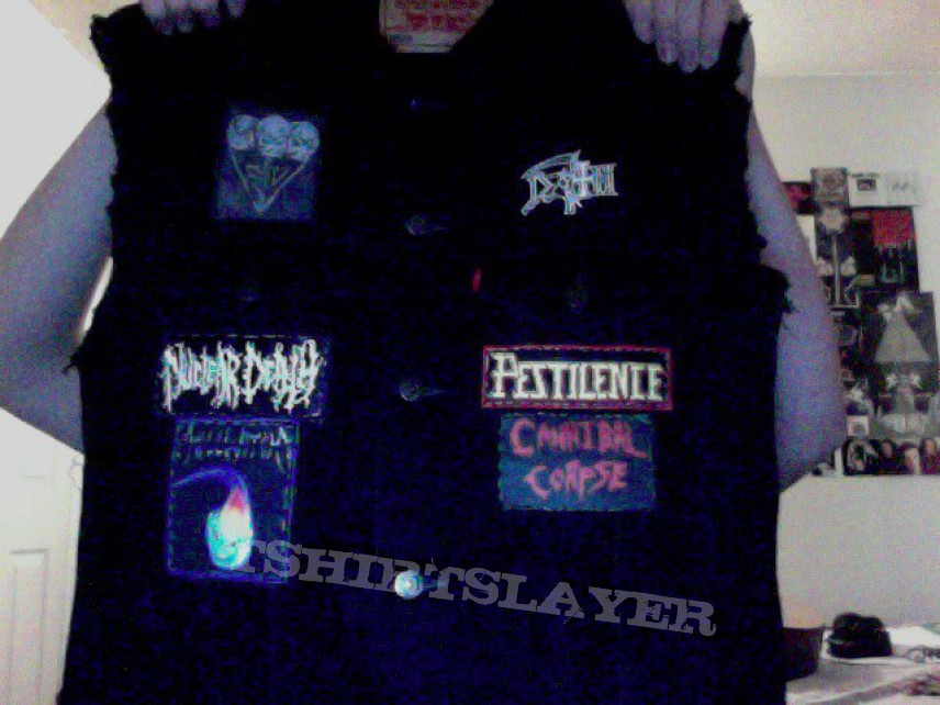 Death Front of my battle jacket