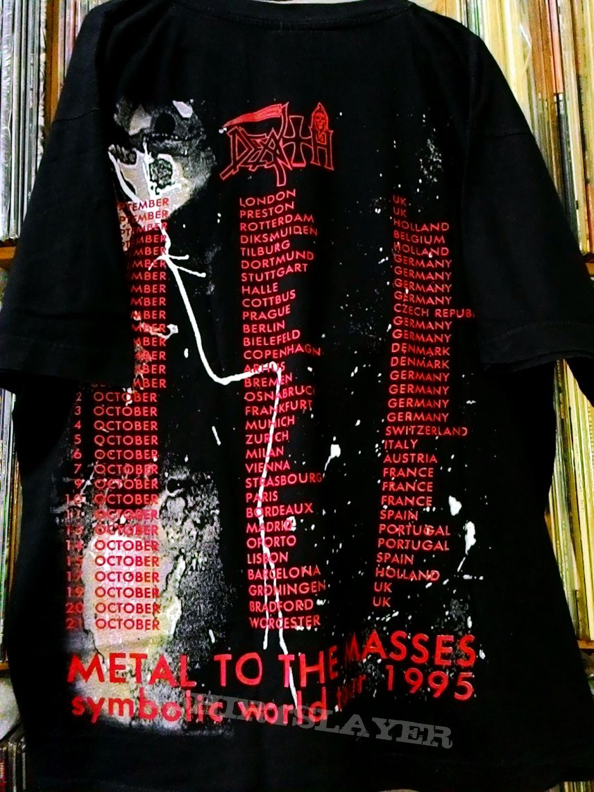 Death - Metal To The Massess Symbolic World Tour 1995