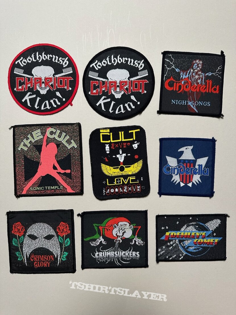 The Cult, Cinderella and more patches 4 You!