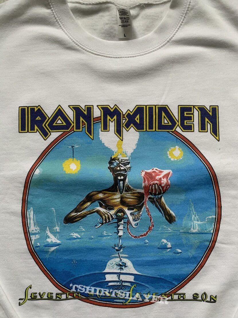 Iron Maiden - Seventh Son of a Seventh Son sweatshirt | TShirtSlayer TShirt  and BattleJacket Gallery