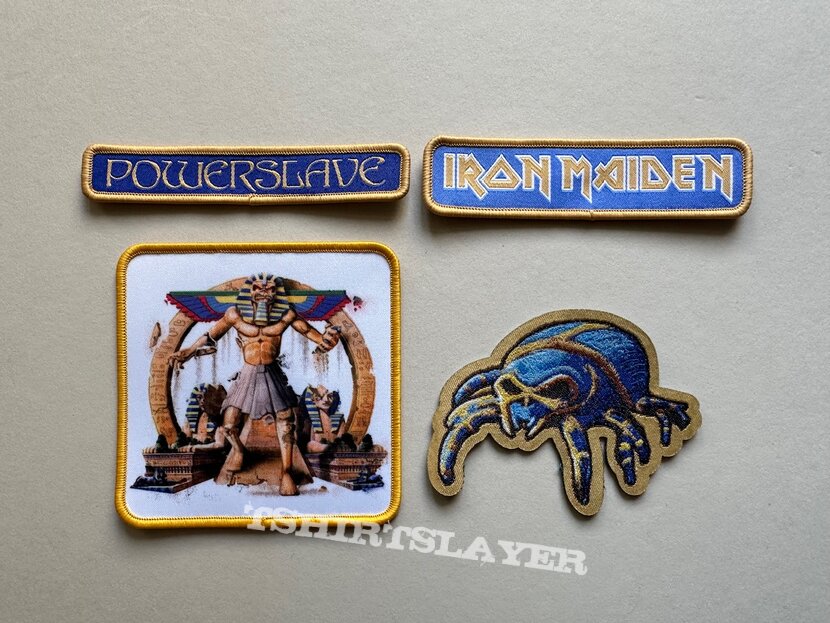 Iron Maiden - Powerslave 40th patch set