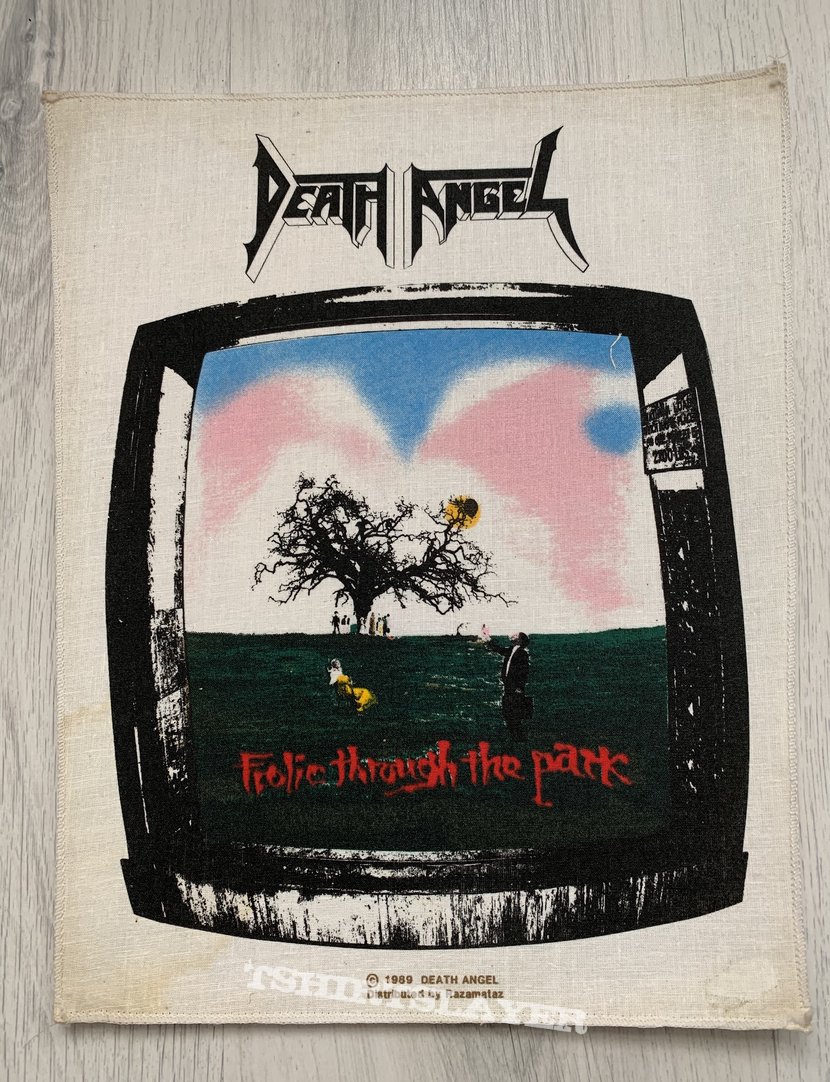 Death Angel / Frolic Through The Park - 1989 Razamataz Backpatch