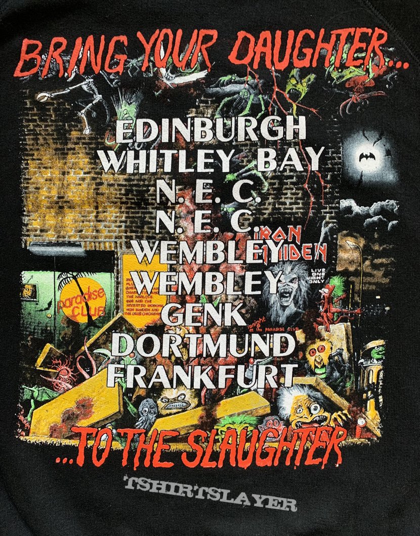 Iron Maiden / Bring Your Daughter... - 1990 European Tour sweatshirt