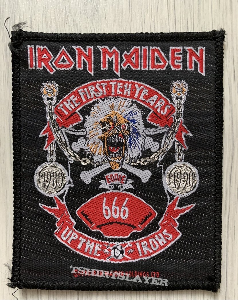 Iron Maiden / The First Ten Years - 1990 IM Holdings patches