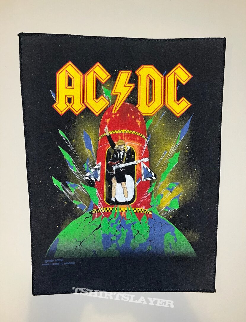 AC/DC - Heatseeker 1989 backpatch 