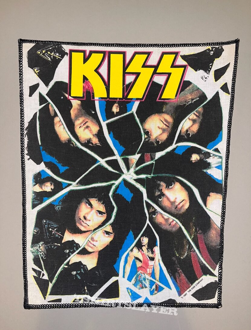 KISS -  Crazy Nights 1987 backpatch 