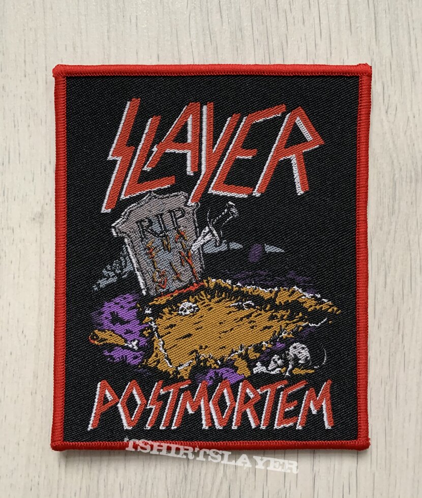 Slayer / Postmortem - patch