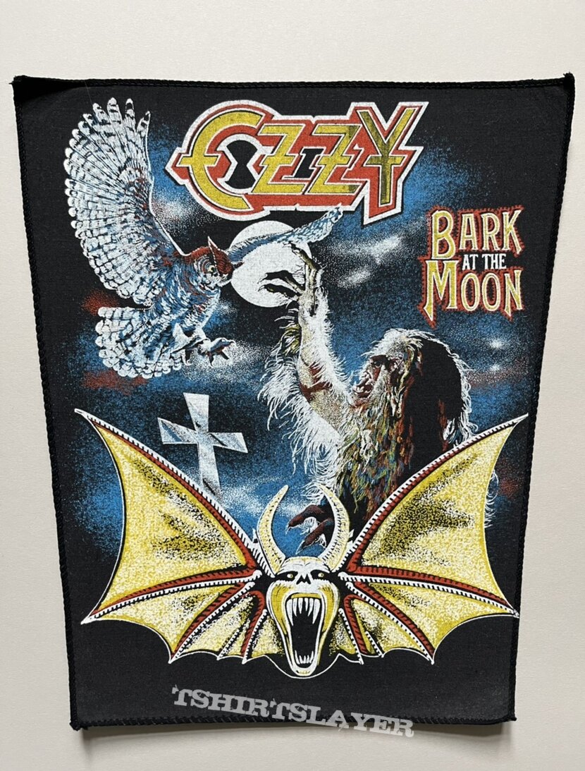 Ozzy Osbourne - Bark at the Moon backpatch 