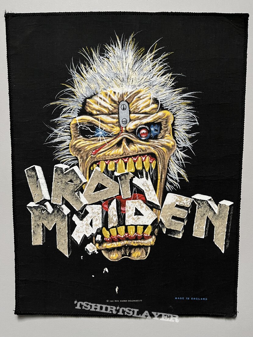 Iron Maiden / Eddie Crunch - 1990 backpatch