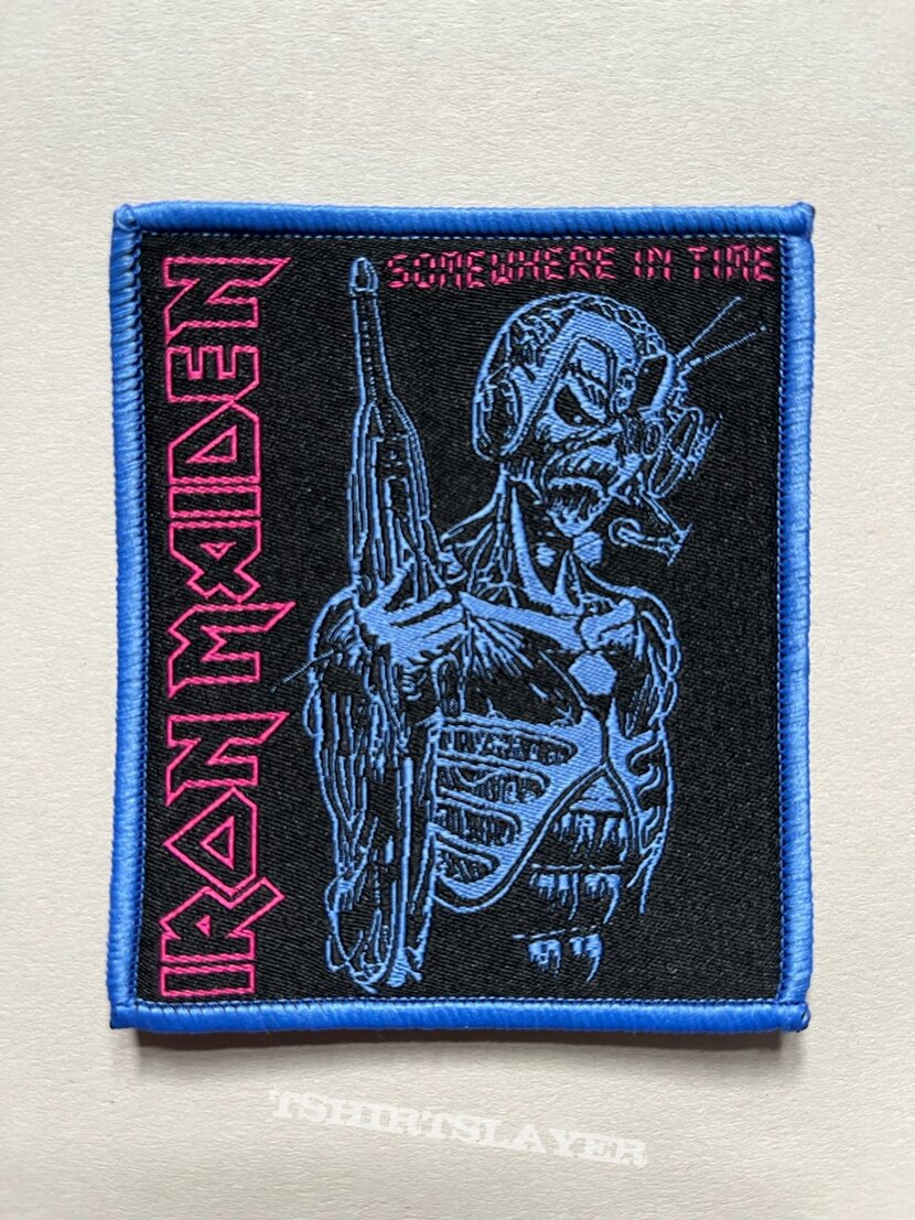 Iron Maiden - Somewhere in Time patch Iron Maiden - Somewhere in Time patch