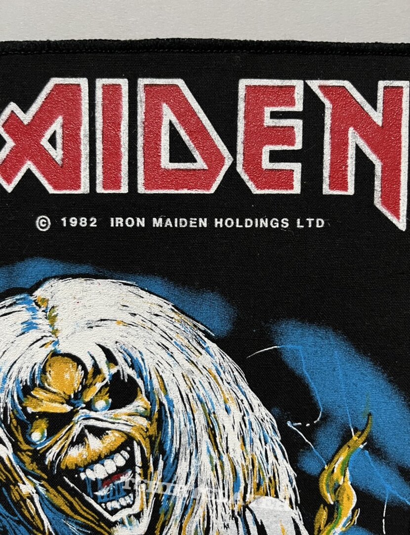 Iron Maiden / The Number of the Beast - 1982 Holdings LTD backpatch