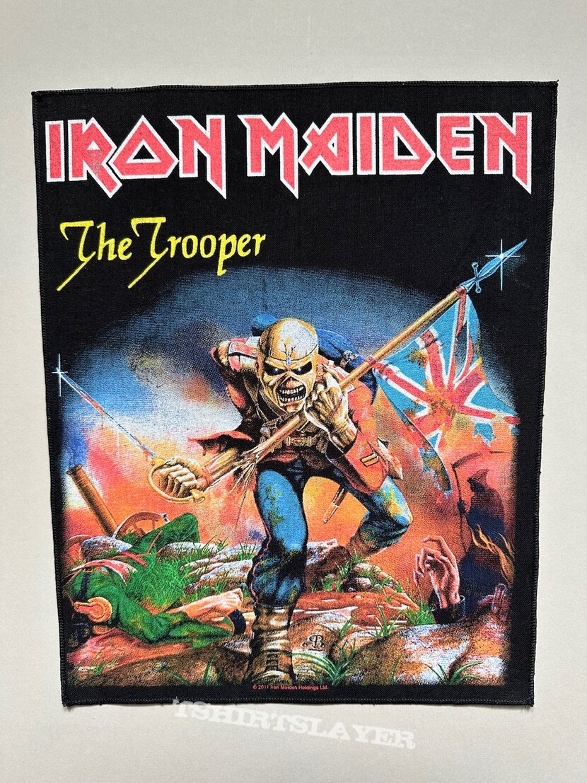 Iron Maiden - The Trooper 2011 backpatch
