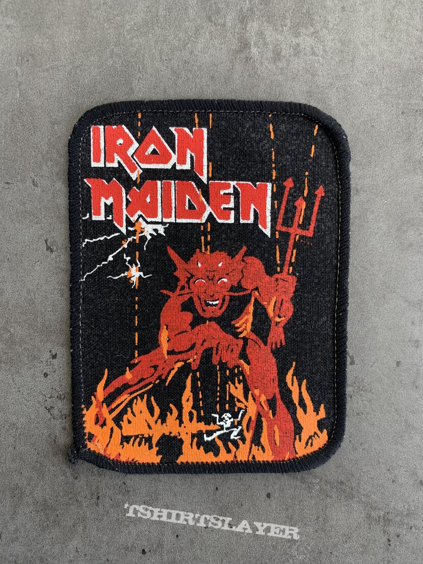 Iron Maiden - The Number Of The Beast printed patch