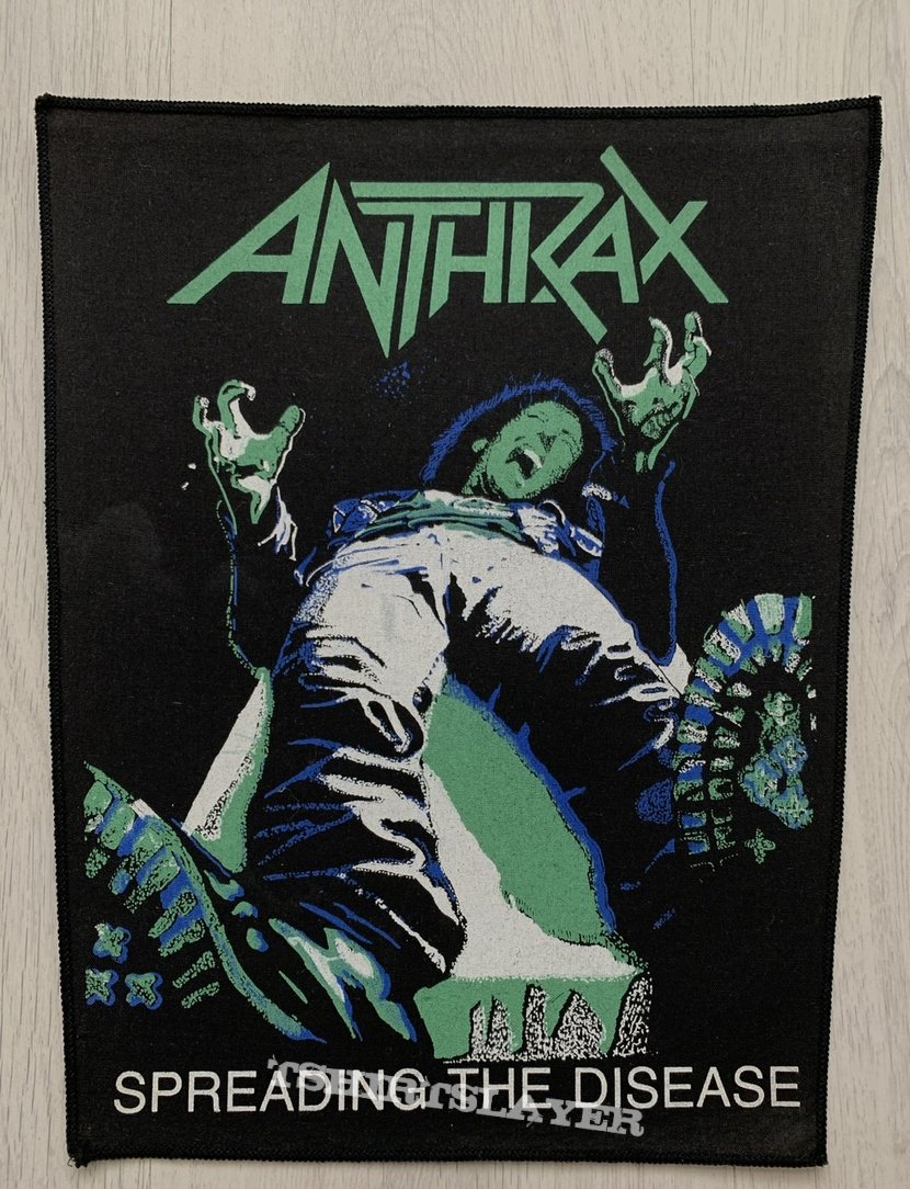 Anthrax / Spreading The Disease -  Backpatch